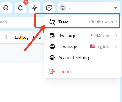 How to switch teams