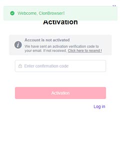 enter email verification code