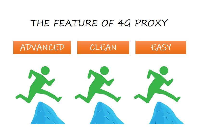 the feature of 4g proxy