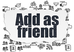 add as a friend