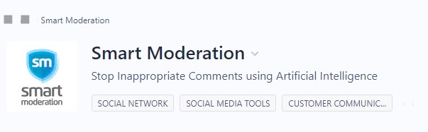 Smart Moderation