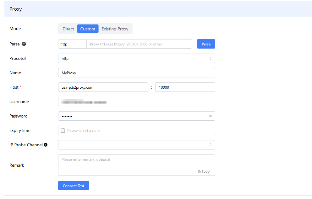 b2proxy Integration Guide with ClonBrowser - ClonBrowser - Multi ...